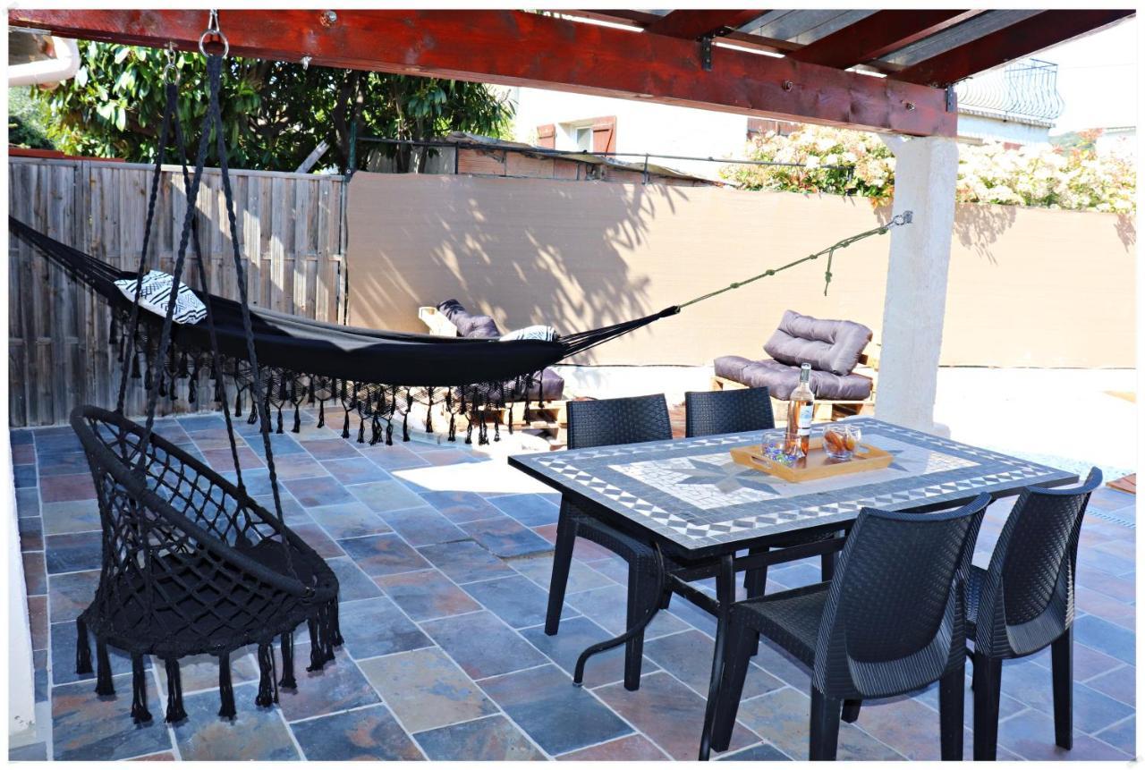 Superbe Glamping Avec Terrasse Privative 5Min Mer 戛纳 外观 照片